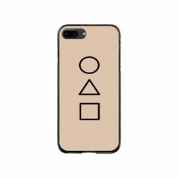 Husa personalizata tip carcasa HQPrint pentru Apple iPhone 7 Plus, model Squid Game 1, multicolor, S1D1M0173