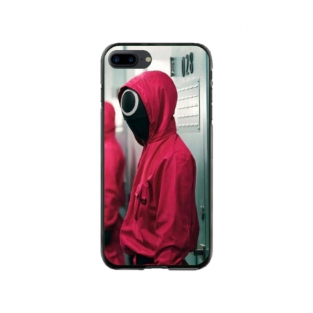 Husa personalizata tip carcasa HQPrint pentru Apple iPhone 7 Plus, model Squid Game 14, multicolor, S1D1M0186