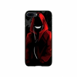 Husa personalizata tip carcasa HQPrint pentru Apple iPhone 7 Plus, model Evil Hoodie Man, multicolor, S1D1M0197
