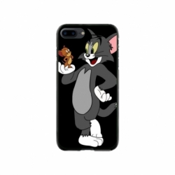 Husa personalizata tip carcasa HQPrint pentru Apple iPhone 7 Plus, model Tom and Jerry 2, multicolor, S1D1M0204
