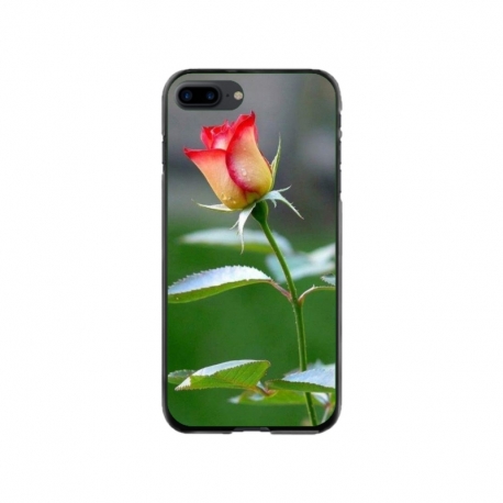 Husa personalizata tip carcasa HQPrint pentru Apple iPhone 7 Plus, model Flowers 13, multicolor, S1D1M0206