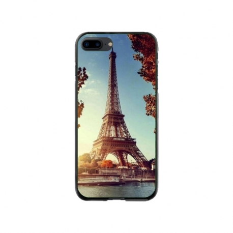 Husa personalizata tip carcasa HQPrint pentru Apple iPhone 7 Plus, model Nice View 8, multicolor, S1D1M0209