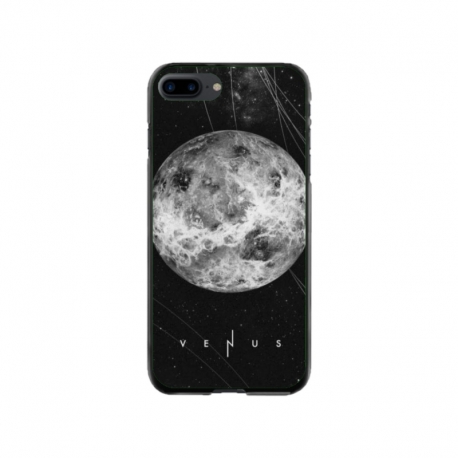 Husa personalizata tip carcasa HQPrint pentru Apple iPhone 7 Plus, model Moon, multicolor, S1D1M0212