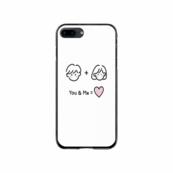 Husa personalizata tip carcasa HQPrint pentru Apple iPhone 7 Plus, model You and Me, multicolor, S1D1M0274