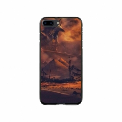 Husa personalizata tip carcasa HQPrint pentru Apple iPhone 7 Plus, model Anubis, multicolor, S1D1M0281