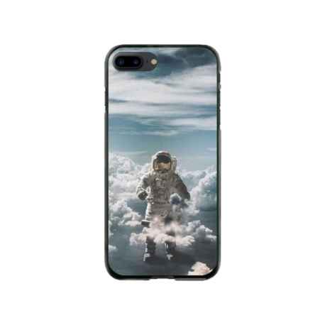 Husa personalizata tip carcasa HQPrint pentru Apple iPhone 7 Plus, model Astronaut in the Clouds, multicolor, S1D1M0290