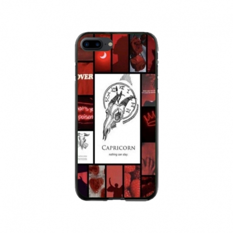 Husa personalizata tip carcasa HQPrint pentru Apple iPhone 7 Plus, model Capricorn, multicolor, S1D1M0295