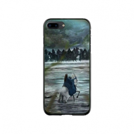 Husa personalizata tip carcasa HQPrint pentru Apple iPhone 7 Plus, model Brave, multicolor, S1D1M0310