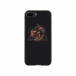 Husa personalizata tip carcasa HQPrint pentru Apple iPhone 7 Plus, model Triangle Rose, multicolor, S1D1M0316