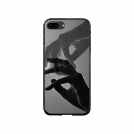 Husa personalizata tip carcasa HQPrint pentru Apple iPhone 7 Plus, model Hand Reach, multicolor, S1D1M0318