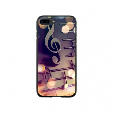 Husa personalizata tip carcasa HQPrint pentru Apple iPhone 7 Plus, model Notes, multicolor, S1D1M0328