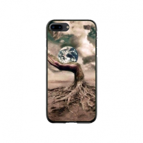 Husa personalizata tip carcasa HQPrint pentru Apple iPhone 7 Plus, model Abstract 4, multicolor, S1D1M0339