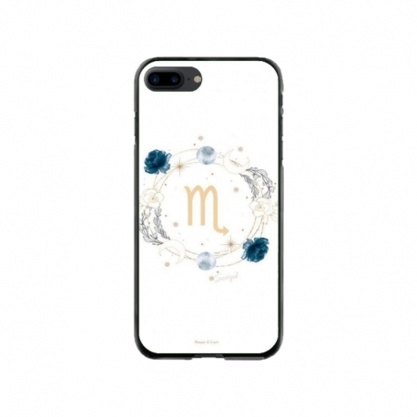 Husa personalizata tip carcasa HQPrint pentru Apple iPhone 7 Plus, model Zodiac Circle, multicolor, S1D1M0349