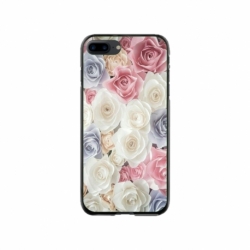 Husa personalizata tip carcasa HQPrint pentru Apple iPhone 7 Plus, model Flowers 23, multicolor, S1D1M0385