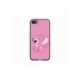 Husa personalizata tip carcasa HQPrint pentru Apple iPhone 7, model Pink Stitch, multicolor, S1D1M0005