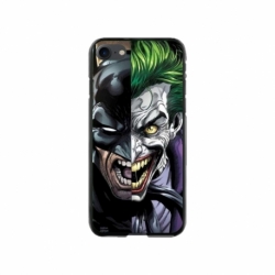 Husa personalizata tip carcasa HQPrint pentru Apple iPhone 7, model Batman VS Joker, multicolor, S1D1M0012