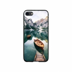 Husa personalizata tip carcasa HQPrint pentru Apple iPhone 7, model Boats, multicolor, S1D1M0024