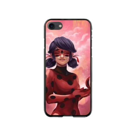 Husa personalizata tip carcasa HQPrint pentru Apple iPhone 7, model Buburuza, multicolor, S1D1M0025