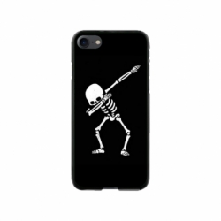 Husa personalizata tip carcasa HQPrint pentru Apple iPhone 7, model Dab Skeleton, multicolor, S1D1M0034