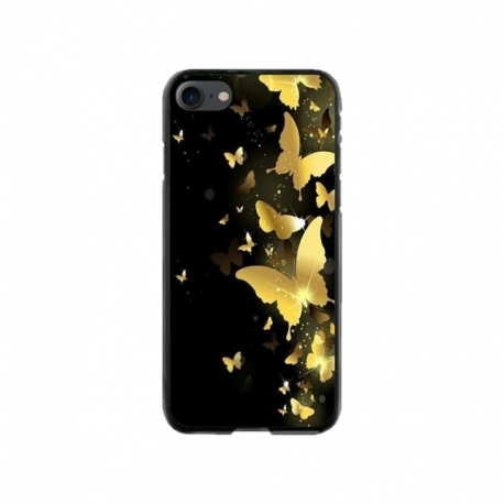 Husa personalizata tip carcasa HQPrint pentru Apple iPhone 7, model Butterfly 6, multicolor, S1D1M0045