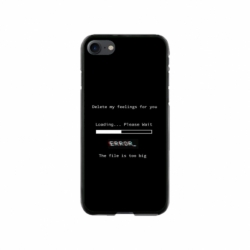 Husa personalizata tip carcasa HQPrint pentru Apple iPhone 7, model Delete Feelings, multicolor, S1D1M0069