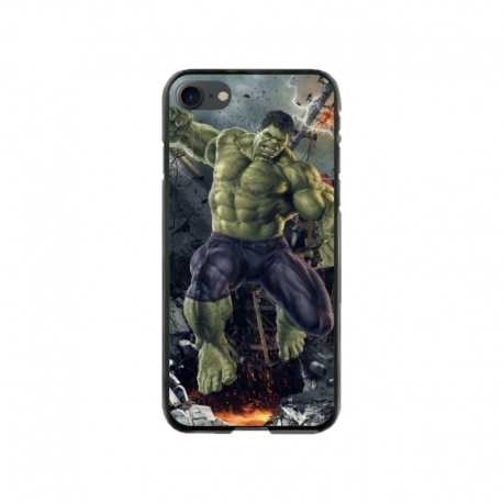 Husa personalizata tip carcasa HQPrint pentru Apple iPhone 7, model Hulk 1, multicolor, S1D1M0099