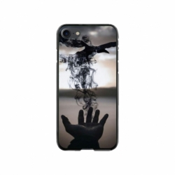 Husa personalizata tip carcasa HQPrint pentru Apple iPhone 7, model Black Magic, multicolor, S1D1M0152