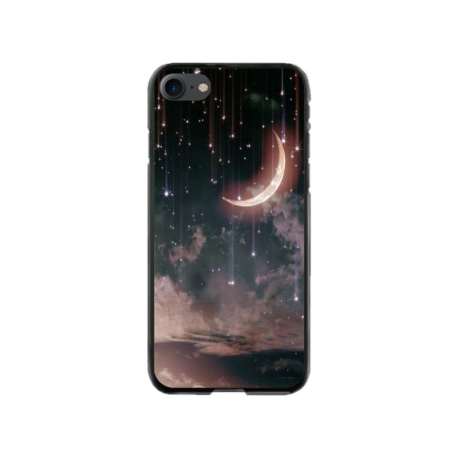 Husa personalizata tip carcasa HQPrint pentru Apple iPhone 7, model Falling Stars, multicolor, S1D1M0269