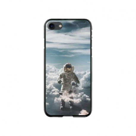 Husa personalizata tip carcasa HQPrint pentru Apple iPhone 7, model Astronaut in the Clouds, multicolor, S1D1M0290