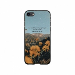 Husa personalizata tip carcasa HQPrint pentru Apple iPhone 7, model Quote 1, multicolor, S1D1M0306