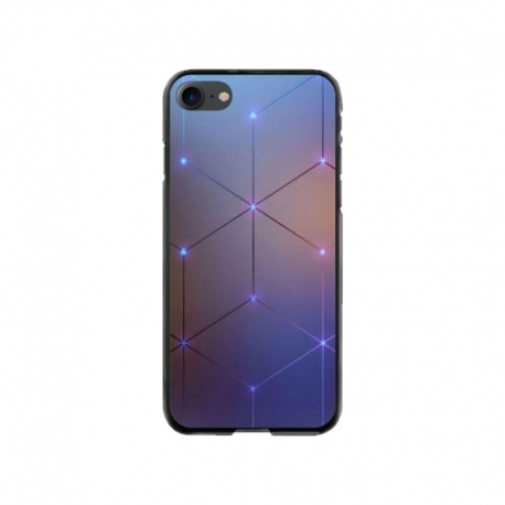 Husa personalizata tip carcasa HQPrint pentru Apple iPhone 7, model Square, multicolor, S1D1M0315