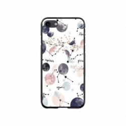 Husa personalizata tip carcasa HQPrint pentru Apple iPhone 7, model Abstract 6, multicolor, S1D1M0372