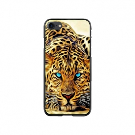 Husa personalizata tip carcasa HQPrint pentru Apple iPhone 7, model Cheetah, multicolor, S1D1M0382