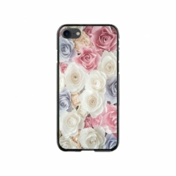 Husa personalizata tip carcasa HQPrint pentru Apple iPhone 7, model Flowers 23, multicolor, S1D1M0385
