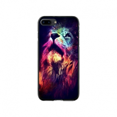 Husa personalizata tip carcasa HQPrint pentru Apple iPhone 8 Plus, model Celestial Lion, multicolor, S1D1M0002
