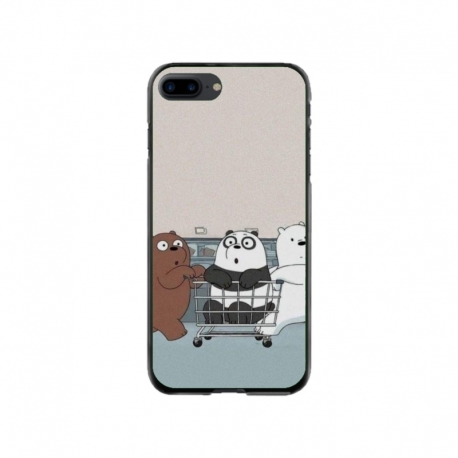 Husa personalizata tip carcasa HQPrint pentru Apple iPhone 8 Plus, model Bears 1, multicolor, S1D1M0003