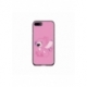 Husa personalizata tip carcasa HQPrint pentru Apple iPhone 8 Plus, model Pink Stitch, multicolor, S1D1M0005