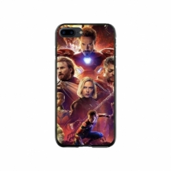Husa personalizata tip carcasa HQPrint pentru Apple iPhone 8 Plus, model Avengers Inifinity War, multicolor, S1D1M0010