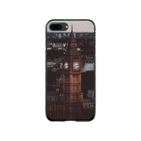 Husa personalizata tip carcasa HQPrint pentru Apple iPhone 8 Plus, model Big Ben 2, multicolor, S1D1M0014