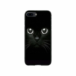 Husa personalizata tip carcasa HQPrint pentru Apple iPhone 8 Plus, model Black Cat 1, multicolor, S1D1M0015