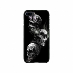 Husa personalizata tip carcasa HQPrint pentru Apple iPhone 8 Plus, model Skulls, multicolor, S1D1M0032
