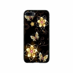 Husa personalizata tip carcasa HQPrint pentru Apple iPhone 8 Plus, model Butterfly 5, multicolor, S1D1M0042
