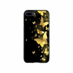 Husa personalizata tip carcasa HQPrint pentru Apple iPhone 8 Plus, model Butterfly 6, multicolor, S1D1M0045