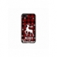 Husa personalizata tip carcasa HQPrint pentru Apple iPhone 8 Plus, model Merry Christmas Reindeer 2, multicolor, S1D1M0050