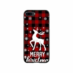 Husa personalizata tip carcasa HQPrint pentru Apple iPhone 8 Plus, model Merry Christmas Reindeer 2, multicolor, S1D1M0050