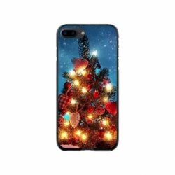 Husa personalizata tip carcasa HQPrint pentru Apple iPhone 8 Plus, model Christmas Tree 2, multicolor, S1D1M0058