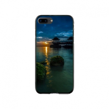 Husa personalizata tip carcasa HQPrint pentru Apple iPhone 8 Plus, model Nice View 1, multicolor, S1D1M0060