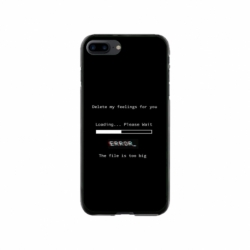 Husa personalizata tip carcasa HQPrint pentru Apple iPhone 8 Plus, model Delete Feelings, multicolor, S1D1M0069