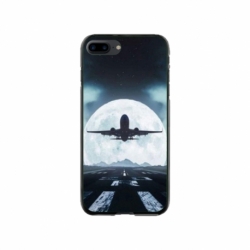 Husa personalizata tip carcasa HQPrint pentru Apple iPhone 8 Plus, model Moon Landing, multicolor, S1D1M0077