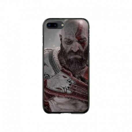 Husa personalizata tip carcasa HQPrint pentru Apple iPhone 8 Plus, model God of War 2, multicolor, S1D1M0081